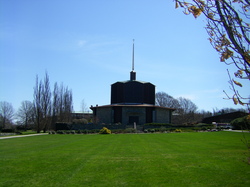 Abbey church & lawn.JPG