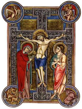 Crucifixion Weingarten Missal 13thc.jpg