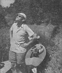 Karol Wojtyla with a canoe.jpg