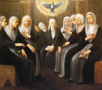 St Angela Merici and daughters.jpg