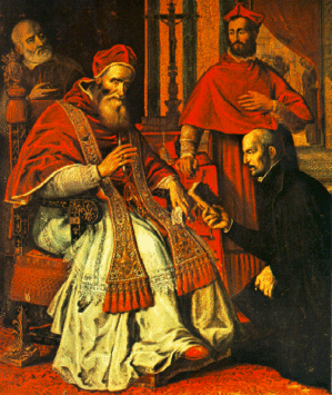 St Ignatius & Paul III.gif