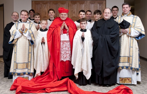 Raymond Cardinal Burke Oratory of Ss Gregory & Augustine Jan 7 2011.jpg