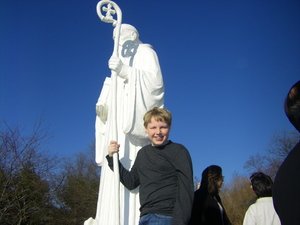 robert Neill with St Benedict.JPG