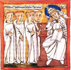 St Gregory sends monks