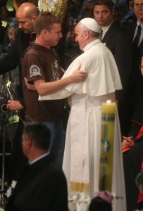 Pope Francis at Hospital