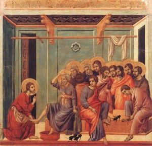 Duccio Washing the feet