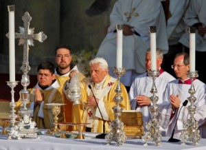 Mass with Benedict XVI USA