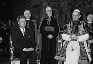 President John F. Kennedy and Pope Paul VI (1963)