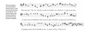 Traditional Thanksgiving antiphon