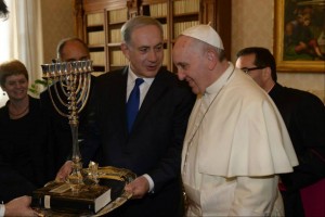 Benjamin Netanyahu and Pope Francis Dec 2 2013