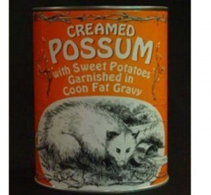 creamed possum