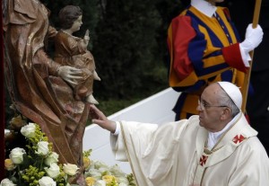 Pope Francis and the BVM 2013