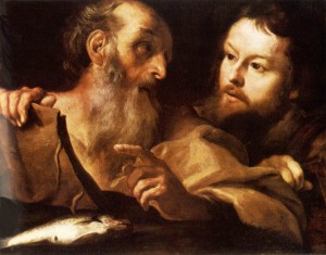 Sts Andrew and Thomas Bernini 1627