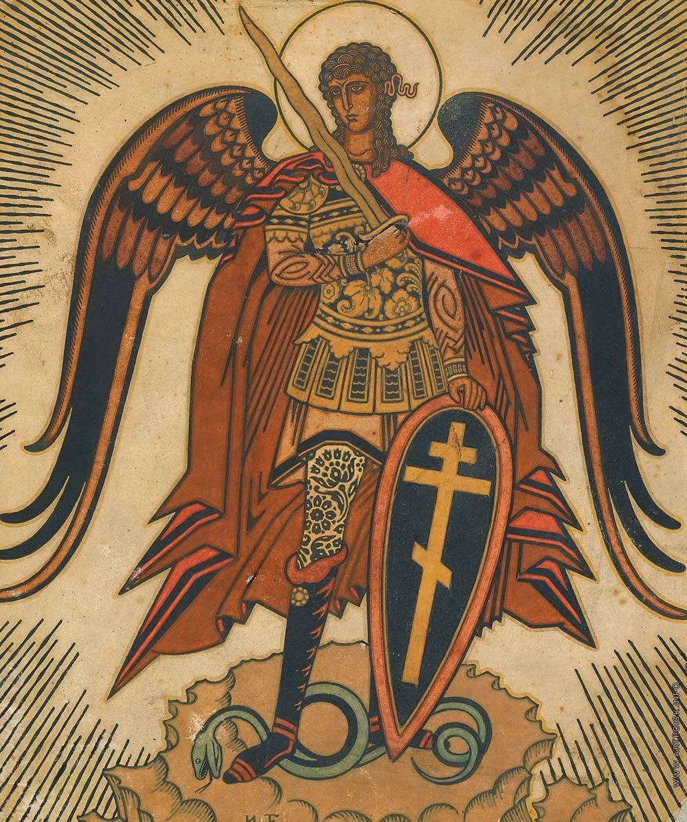 thumbnail image 2 of Saint Michael The Archangel Devotional Candle – Catholic Ceremonial Candle (CA86S19) 2 of 3