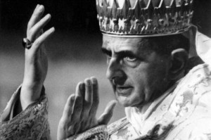 Paul VI with tiara