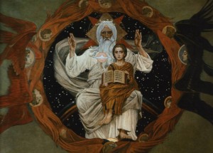 Holy Trinity of God, by Viktor Vasnetsov