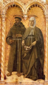 Sts Francis and Elizabeth Piero della Francesca