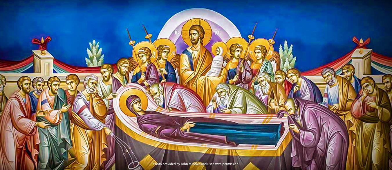 The Dormition of the Holy Mother of God, the Theotokos