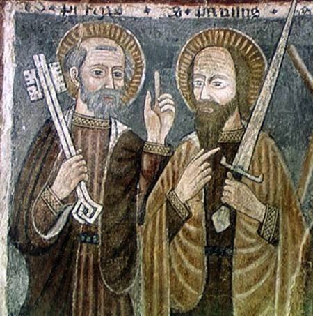 The Holy and Pre-eminent Apostles Peter and Paul