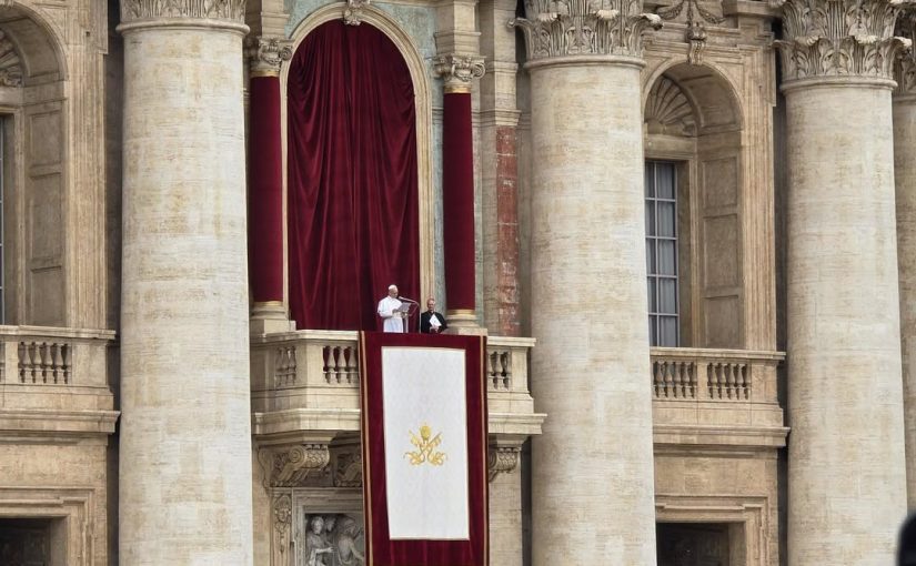 Pope addresses public today
