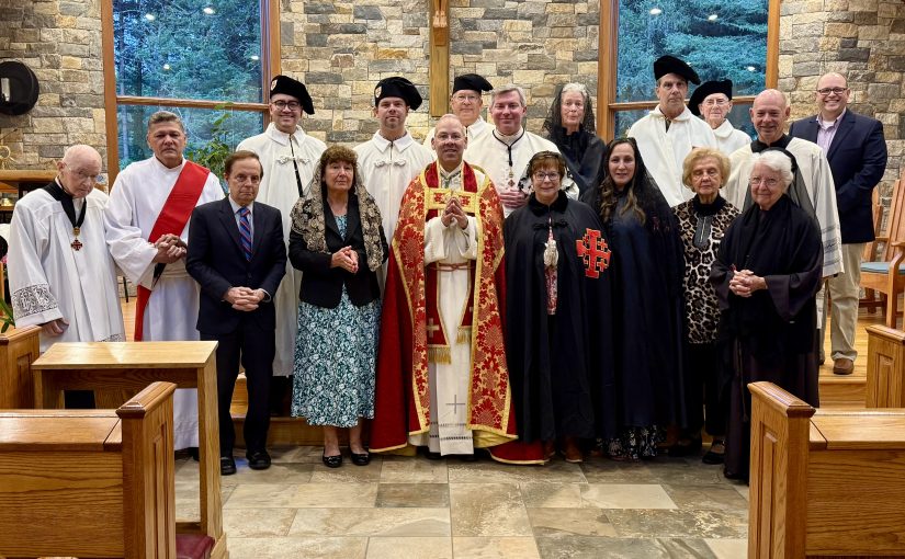 Order of the Holy Sepulchre prays Vespers