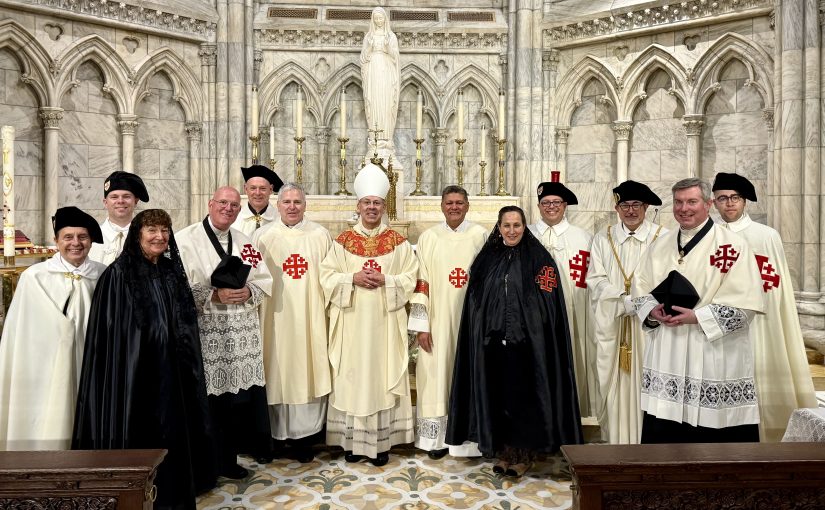 Order of the Holy Sepulchre invests new members